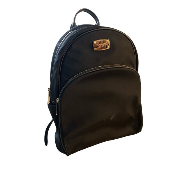 MICHAEL KORS Woman’s Abbey Large Backpack - Black Casual - Picture 1 of 6